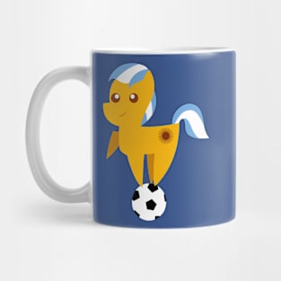 Argentina Football Pony Mug